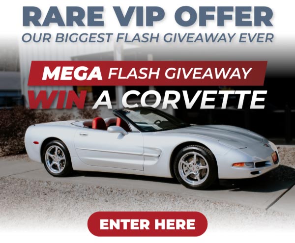 2001 Corvette Flash Giveaway