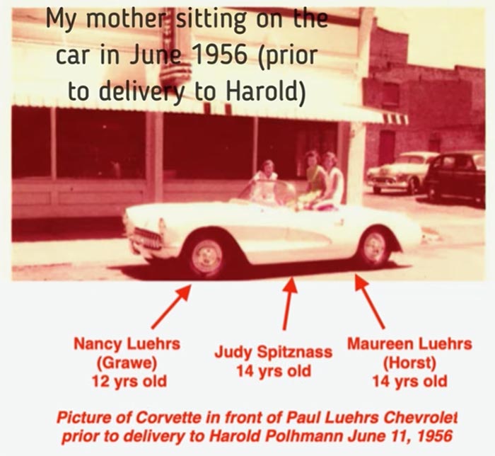 [VIDEO] 1956 Corvette Basement Find is Reunited with the Dealer's Family that Originally Sold the Car New