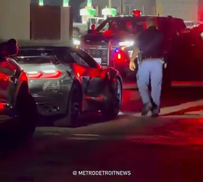[VIDEO] Michigan Police in Hot Pursuit of a C8 Corvette Stingray