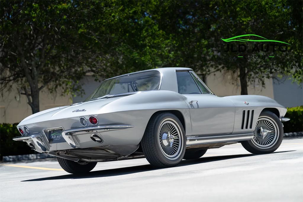 Corvettes for Sale: 1965 Corvette Convertible Owned by Former Bassist for Metallica Jason Newsted