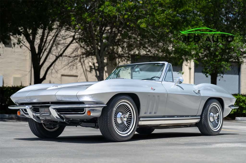 Corvettes for Sale: 1965 Corvette Convertible Owned by Former Bassist for Metallica Jason Newsted