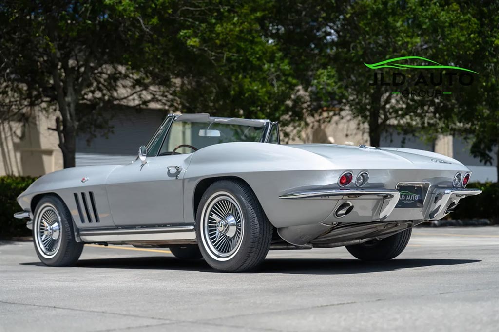 Corvettes for Sale: 1965 Corvette Convertible Owned by Former Bassist for Metallica Jason Newsted