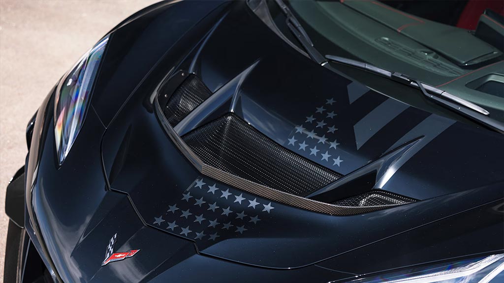 Black 2026 Corvette ZR1 Convertible Stars & Steel Edition Heading to Mecum Harrisburg