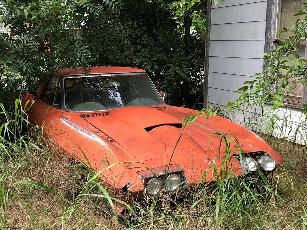 [STOLEN] Someone Stole this Non-Running 1967 Corvette Sting Ray Parked in Oklahoma