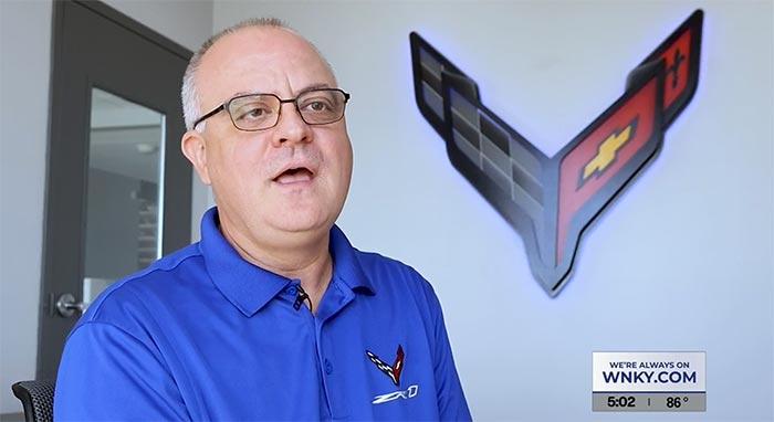 Corvette Assembly Plant Director Ray Theriault