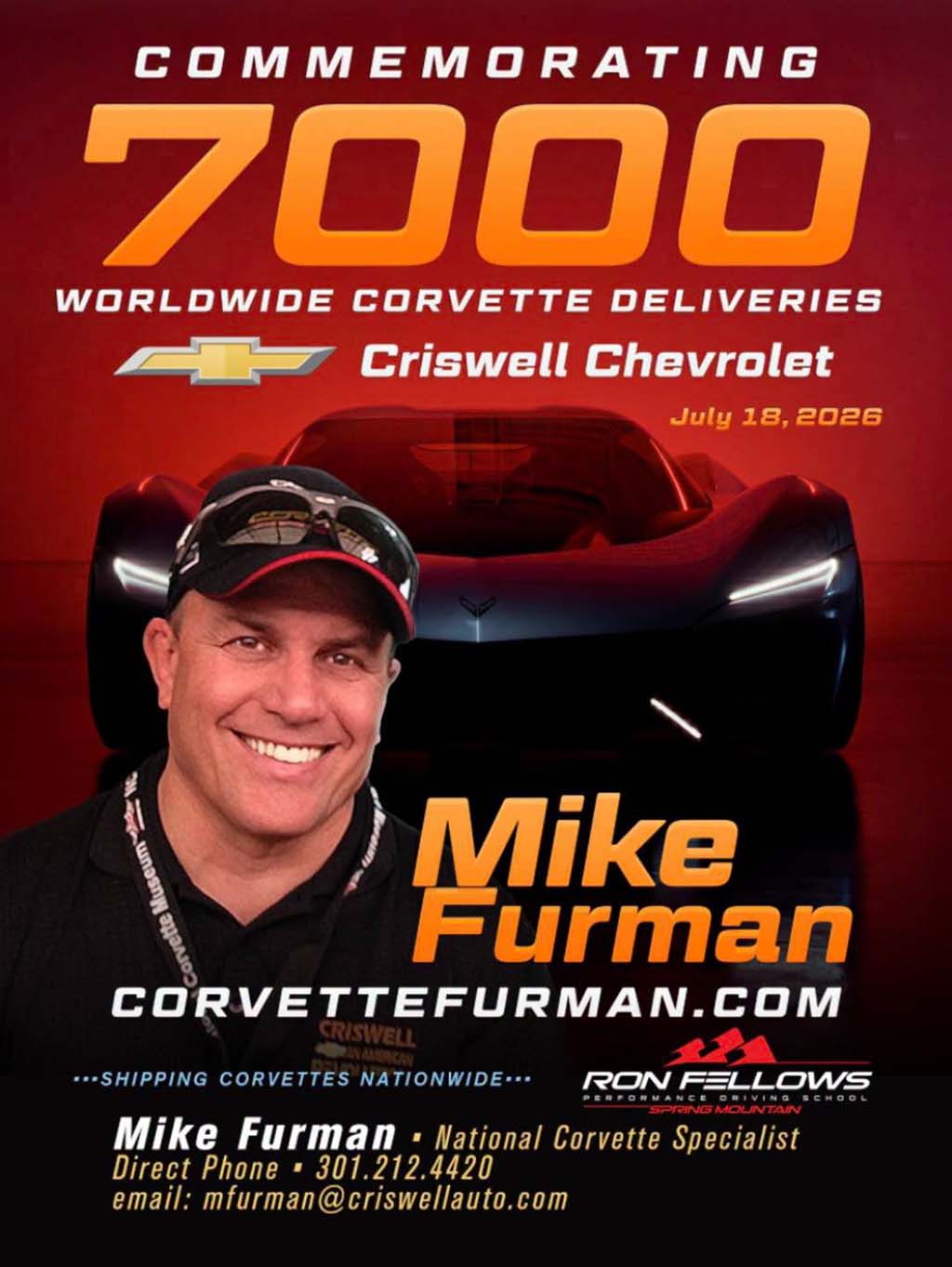 Corvette Deliveries with Mike Furman