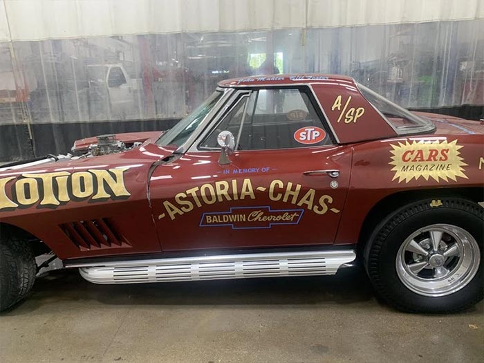 Corvettes for Sale: Crashed Ko-Motion Replica 1967 Corvette Now Offered on eBay with a Salvage Title