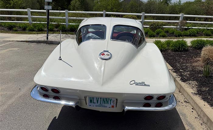 Corvettes for Sale: Restored 1963 Corvette Split Window Coupe Offered on Craigslist