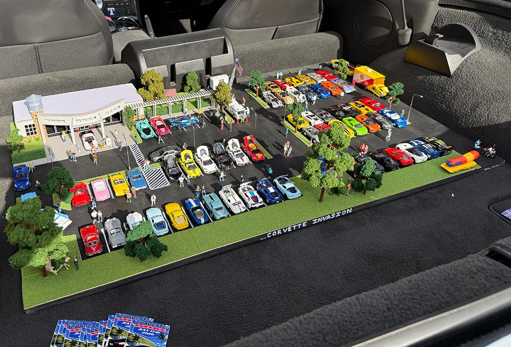 Diorama de l'invasion de la Corvette