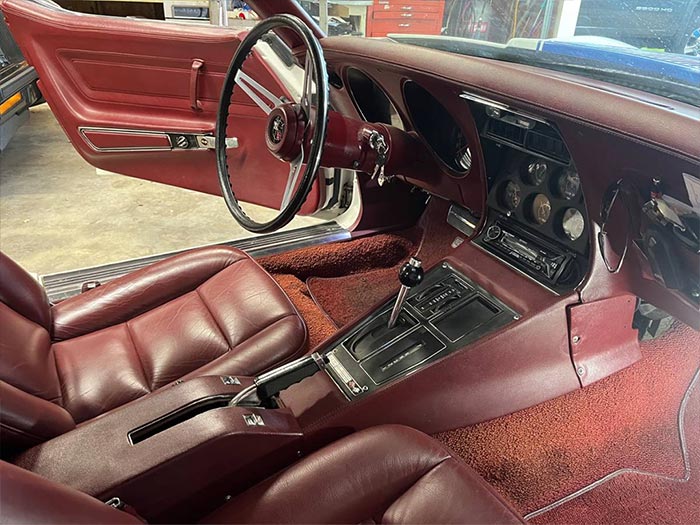 Corvettes for Sale: Numbers Matching 1973 Corvette Coupe with 454/Auto Transmission