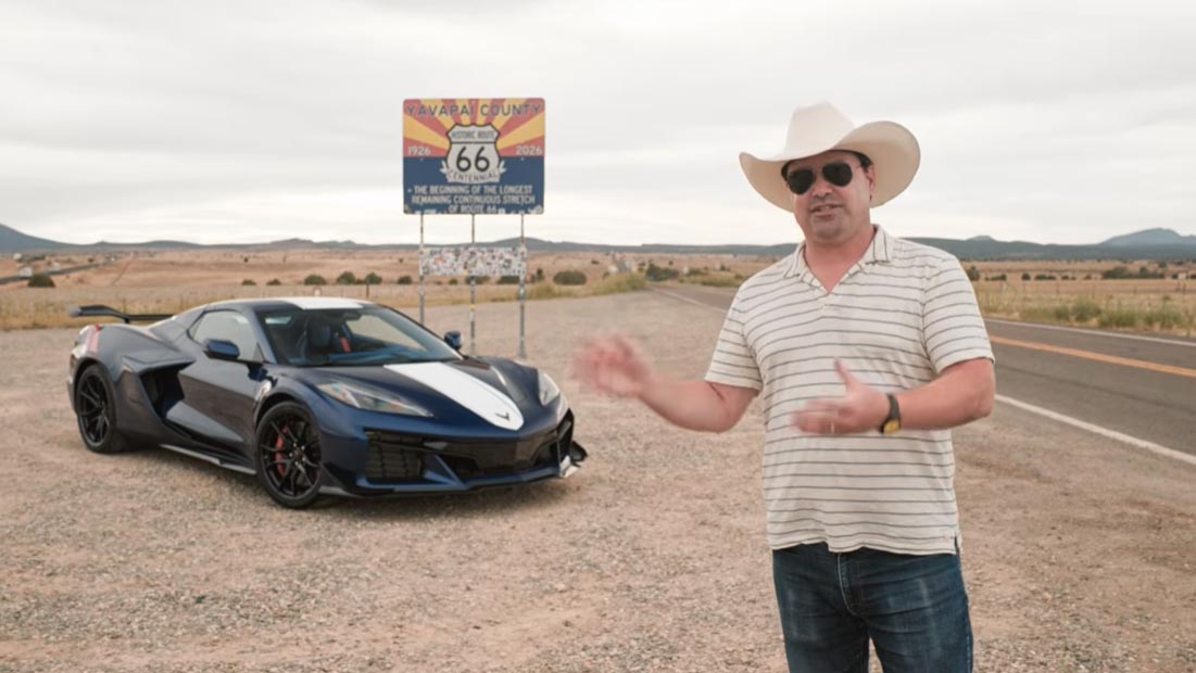 [VIDEO] Driving Route 66 in a 2027 Corvette Grand Sport