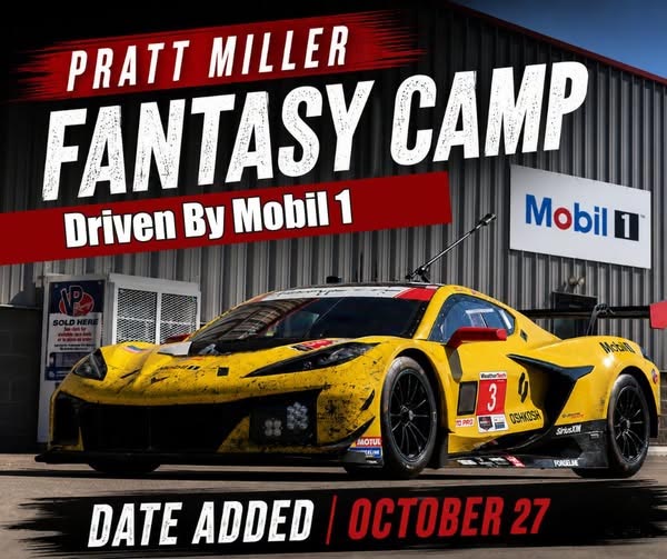 Corvette Racing's Fantasy Camp at the NCM Motorsports Park Expands to Second Date in October