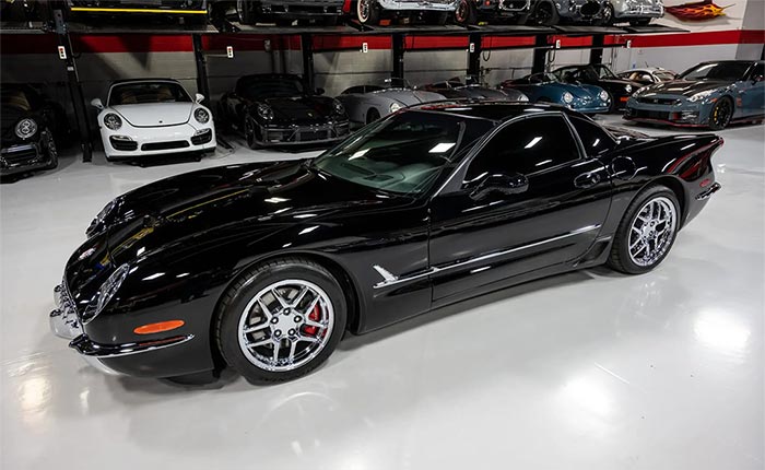Corvettes for Sale: 14K-Mile 1953/2003 Corvette Z06 Commemorative Edition Offered on Bring a Trailer