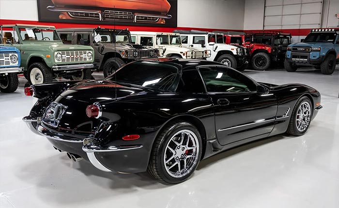 Corvettes for Sale: 14K-Mile 1953/2003 Corvette Z06 Commemorative Edition Offered on Bring a Trailer