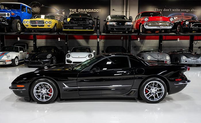 Corvettes for Sale: 14K-Mile 1953/2003 Corvette Z06 Commemorative Edition Offered on Bring a Trailer