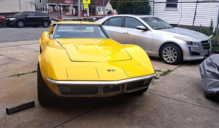 Corvettes for Sale: 36K-Mile 1971 Corvette Stingray Offered on eBay