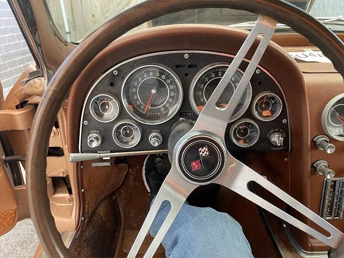 Corvettes for Sale: 1964 Corvette Convertible Parked for Two Decades Now Offered on eBay