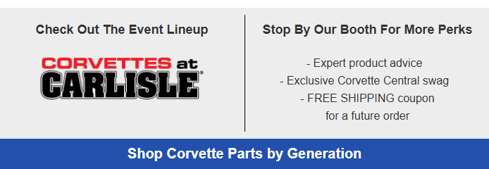 Corvette Central - Shop by Generation