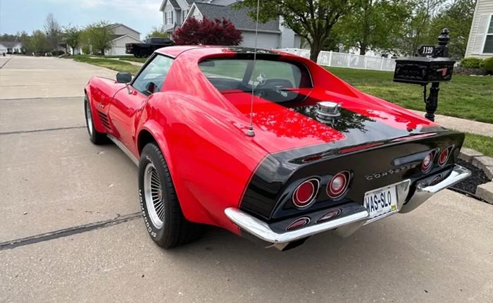 Corvettes for Sale: 1971 Corvette with Upgraded LS5 454 Offered on Hemmings