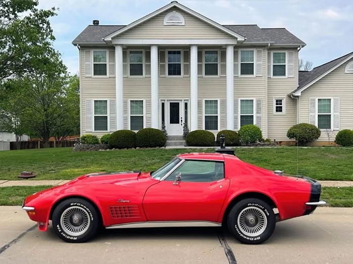 Corvettes for Sale: 1971 Corvette with Upgraded LS5 454 Offered on Hemmings