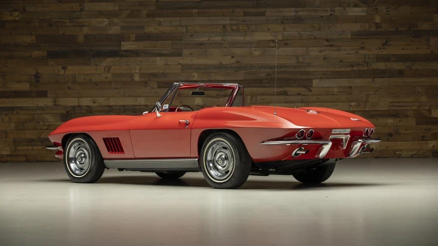 Win a Two-Time NCRS Top Flight 1967 Corvette Convertible and $10,000 Cash