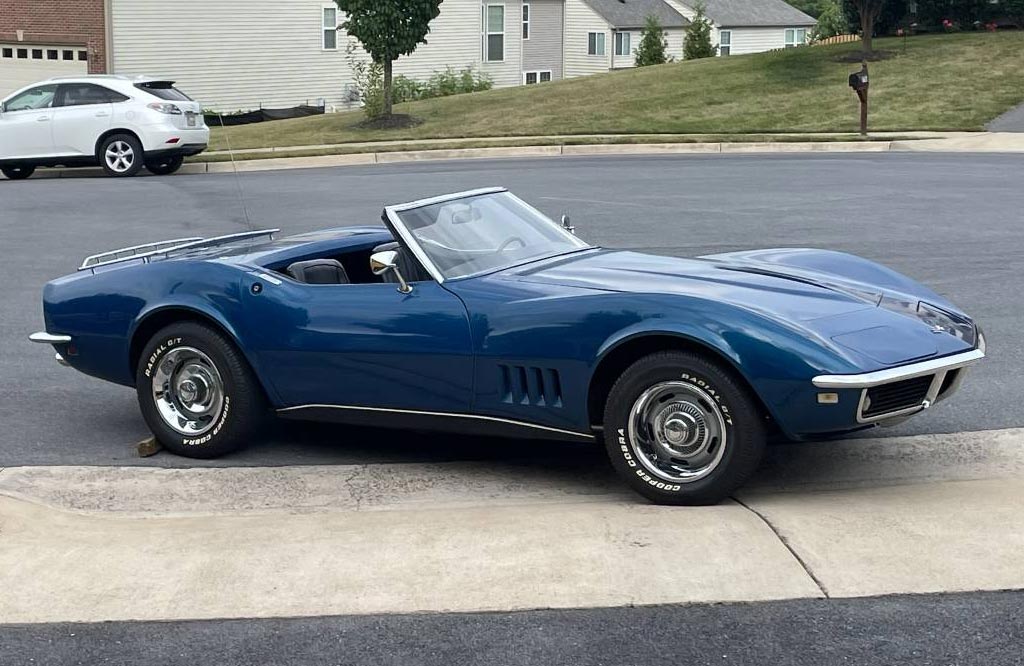 Corvettes for Sale: 'First Day' 1968 Corvette Convertible Offered on Craigslist