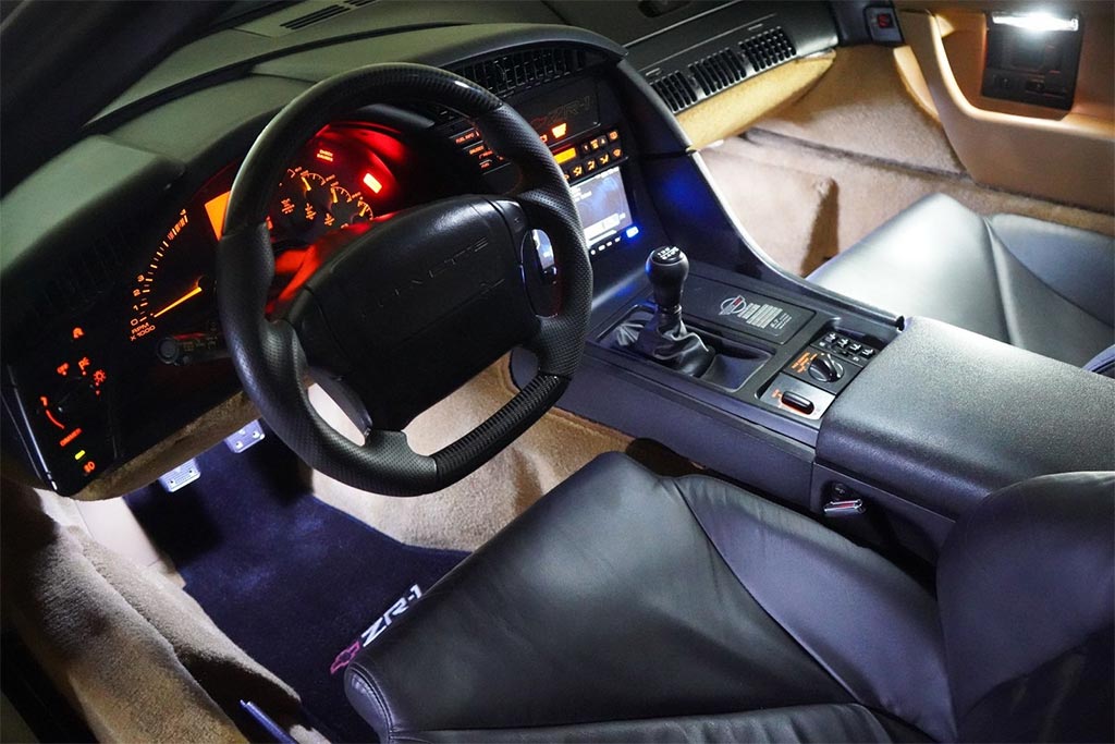 Corvettes for Sale: Haibeck-Modded 1992 Corvette ZR-1 Restomod on Craigslist