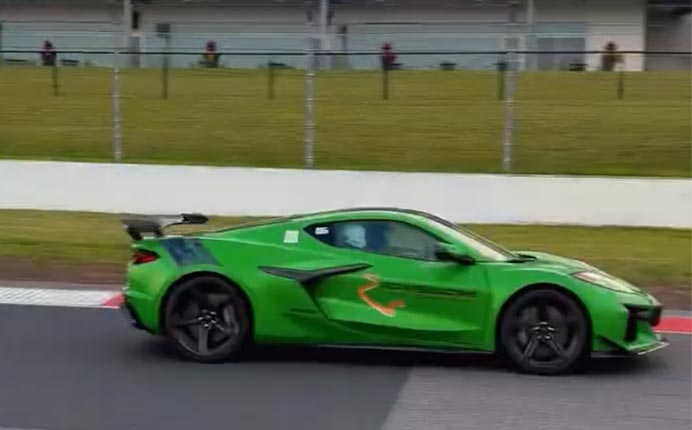 [VIDEO] C8 Corvette Z06 Hits 154 MPH at CTMP