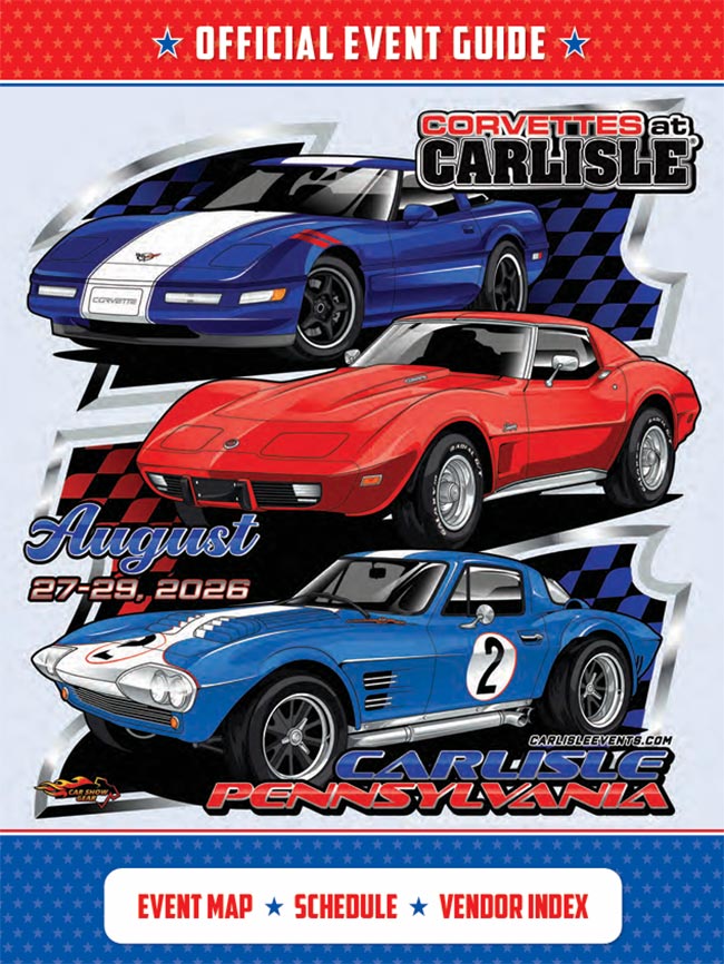 2026 Corvettes at Carlisle Event Guide