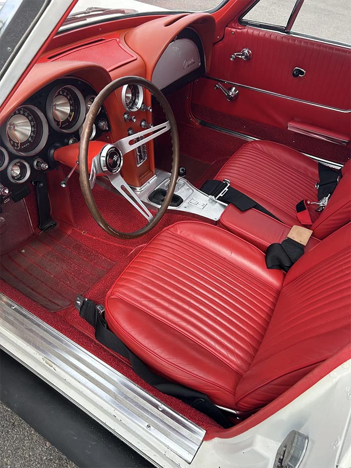 Corvettes for Sale: One-Owner 1963 Corvette Split Window Fuelie Gets a Bring a Trailer Do-Over