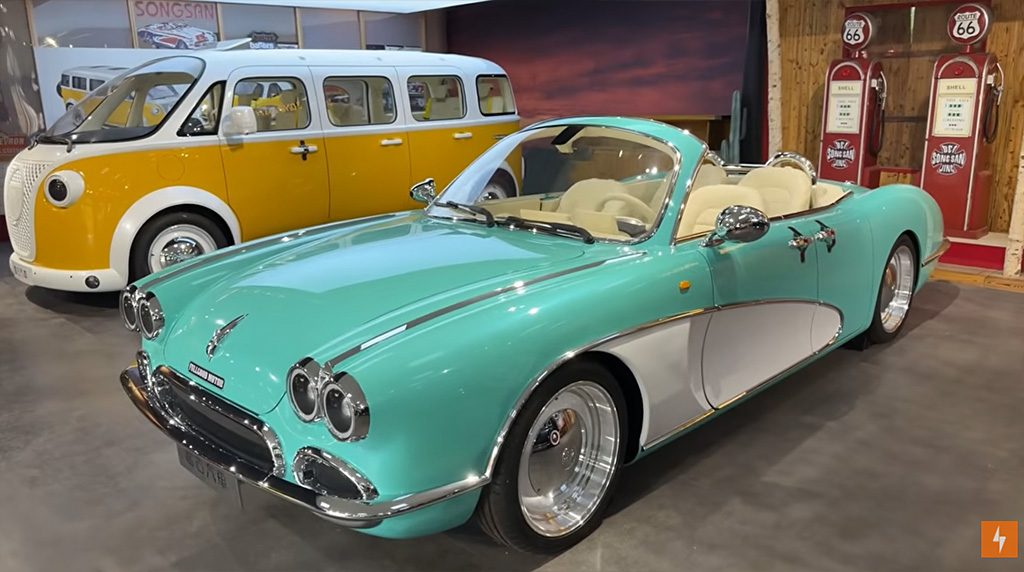 [VIDEO] Chinese EV Company Will Show its Retro C1 Corvette 2+2 at the LA Auto Show