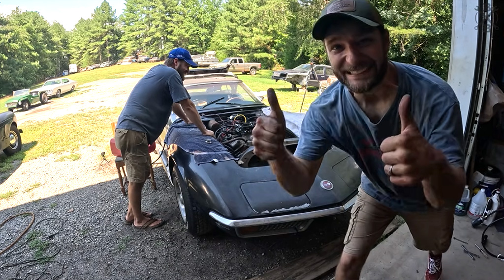 [VIDEO] 1969 Corvette Rescued After 31 Years...Will it Start?