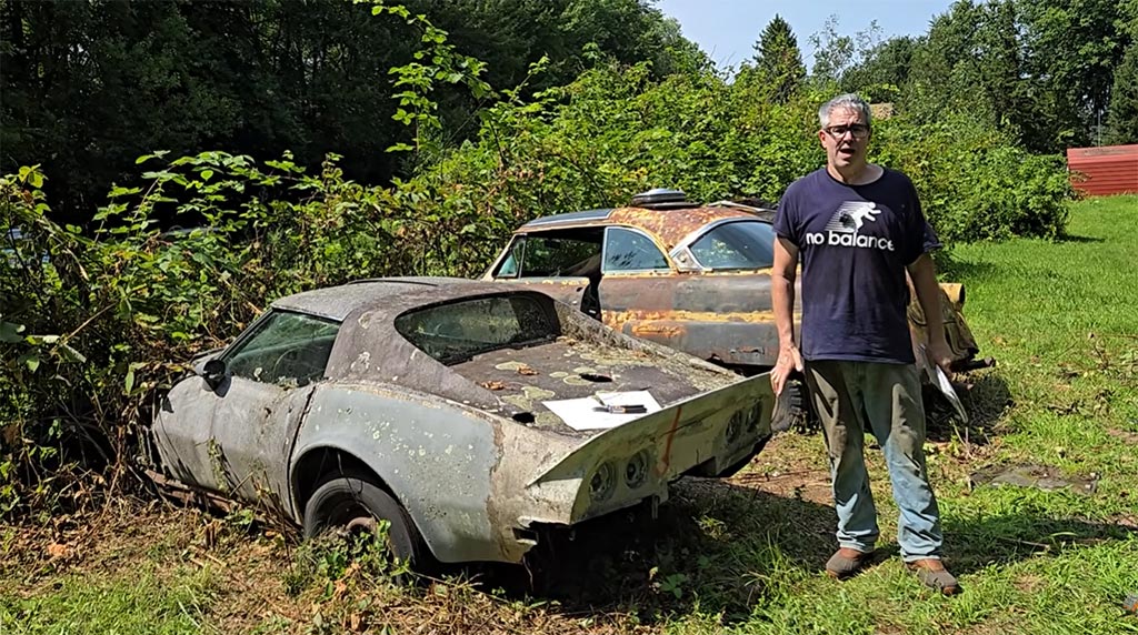 [VIDEO] Steve Magnante Explores a Parted Out Custom 1970 Corvette 454 Found in a Junkyard