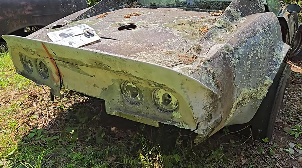 [VIDEO] Steve Magnante Explores a Parted Out Customized 1970 Corvette 454 Found in a Junkyard