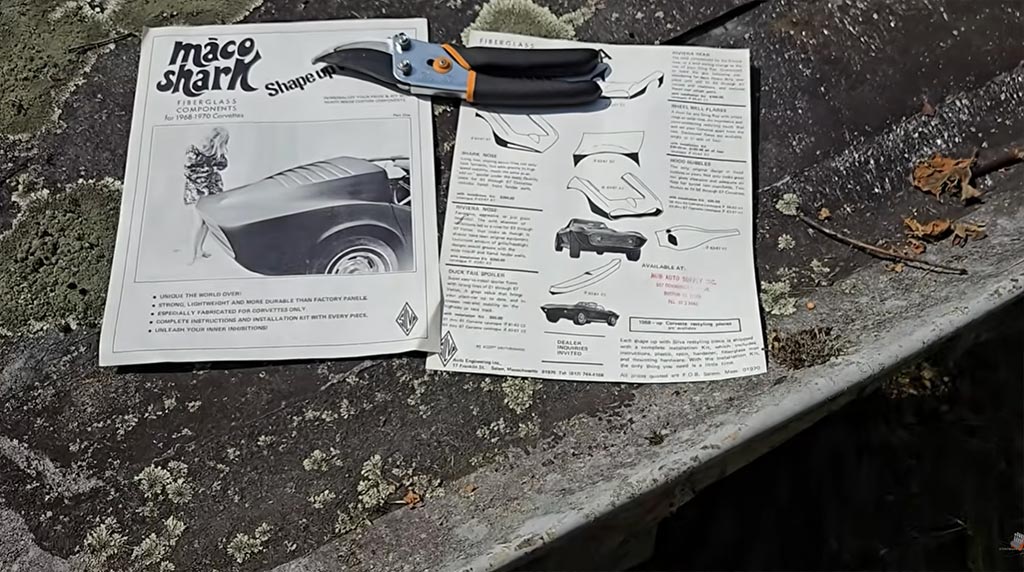 [VIDEO] Steve Magnante Explores a Parted Out Customized 1970 Corvette 454 Found in a Junkyard
