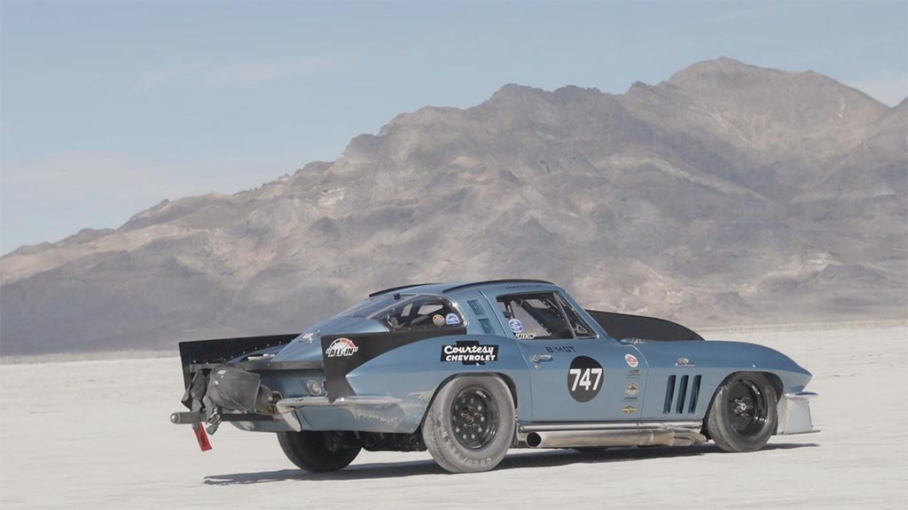 [VIDEO] Watch this 1965 Corvette Hit 254 MPH at Bonneville