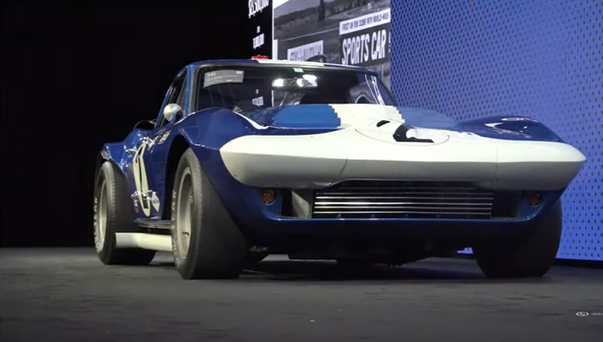 [VIDEO] SOLD! 1963 Corvette Grand Sport Chassis 003 Sells for $18.7 Million at RM Sotheby's Monterey Auction