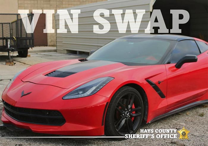 [STOLEN] Texas Sheriff's Office Recovers a Stolen C7 Corvette and Other Equipment