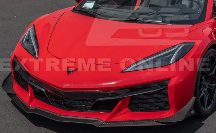 C8 Corvette Z06 / Grand Sport / E-Ray Dry Carbon Fiber Front Splitter
