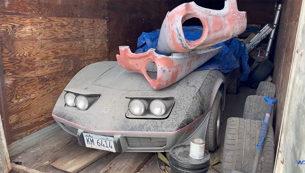 [VIDEO] This 1978 Corvette Indy 500 Pace Car Gets First Wash in Years