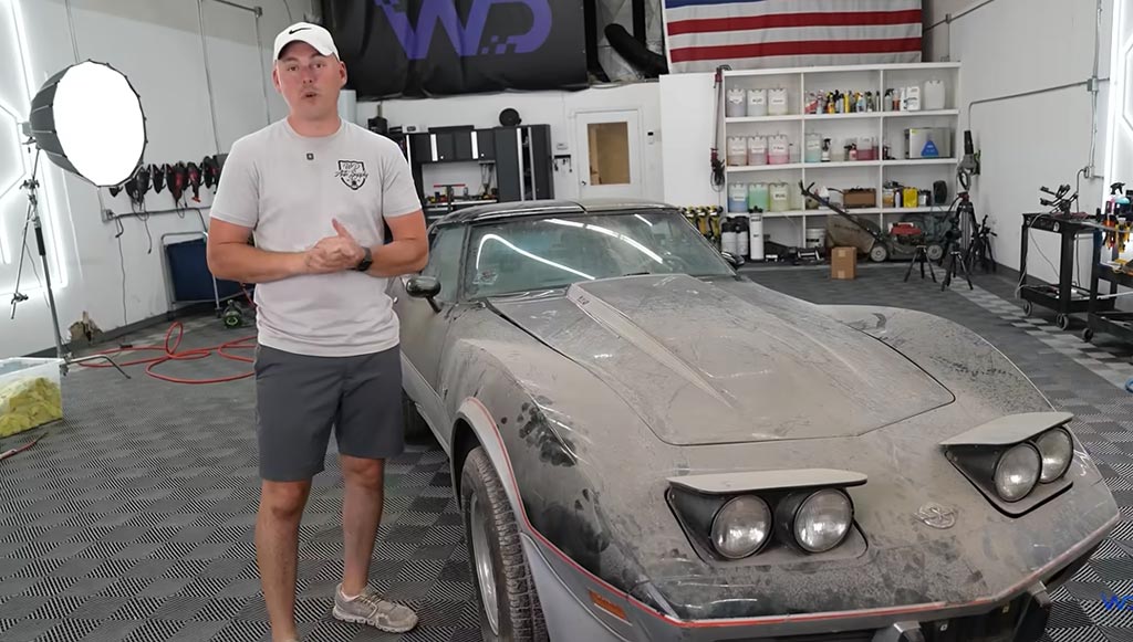 [VIDEO] This 1978 Corvette Indy 500 Pace Car Gets First Wash in Years