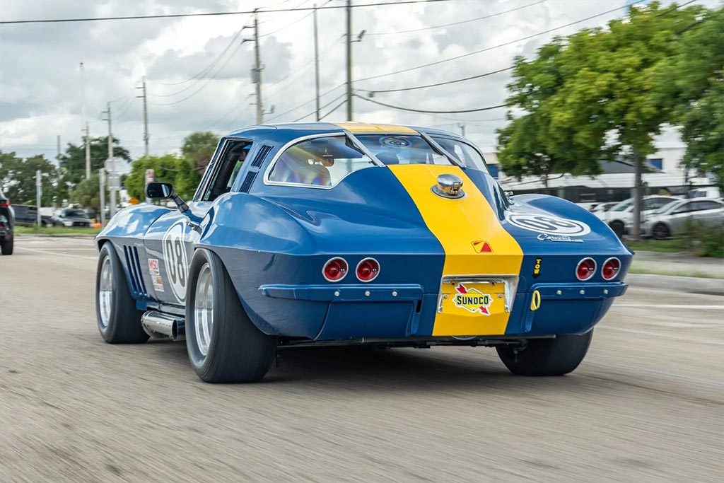 Corvettes for Sale: Street Legal 1965 Corvette Coupe SCCA/Trans Am Race Car on BaT