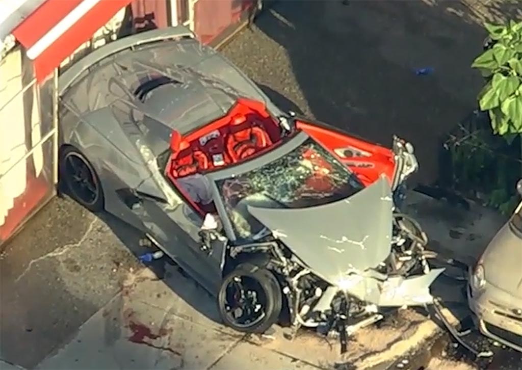 [ACCIDENT] Video Captures Wild C8 Corvette Crash in New York City