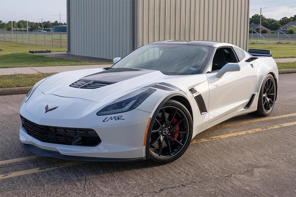 Corvettes for Sale: 2016 Corvette Z06 With LMR's 900-HP Package Offered on Cars and Bids