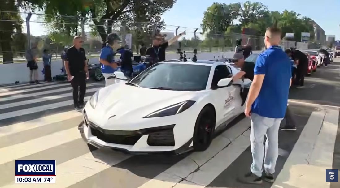 [VIDEO] Corvettes Drive the Washington D.C. Freedom 250 Grand Prix Street Course