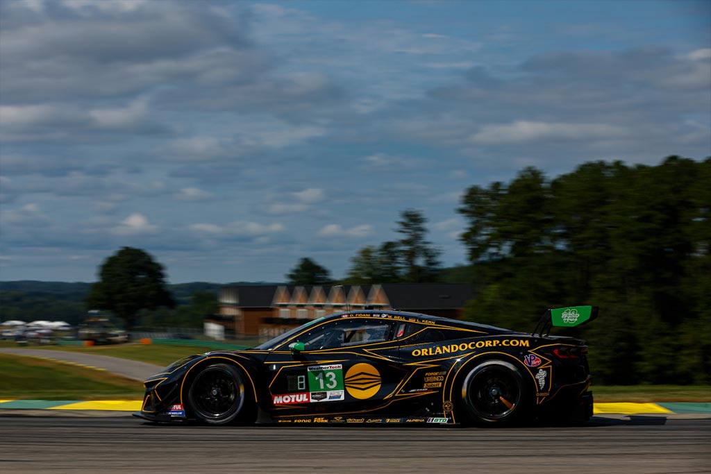 Corvette Racing at VIR: Corvettes Starting Up Front