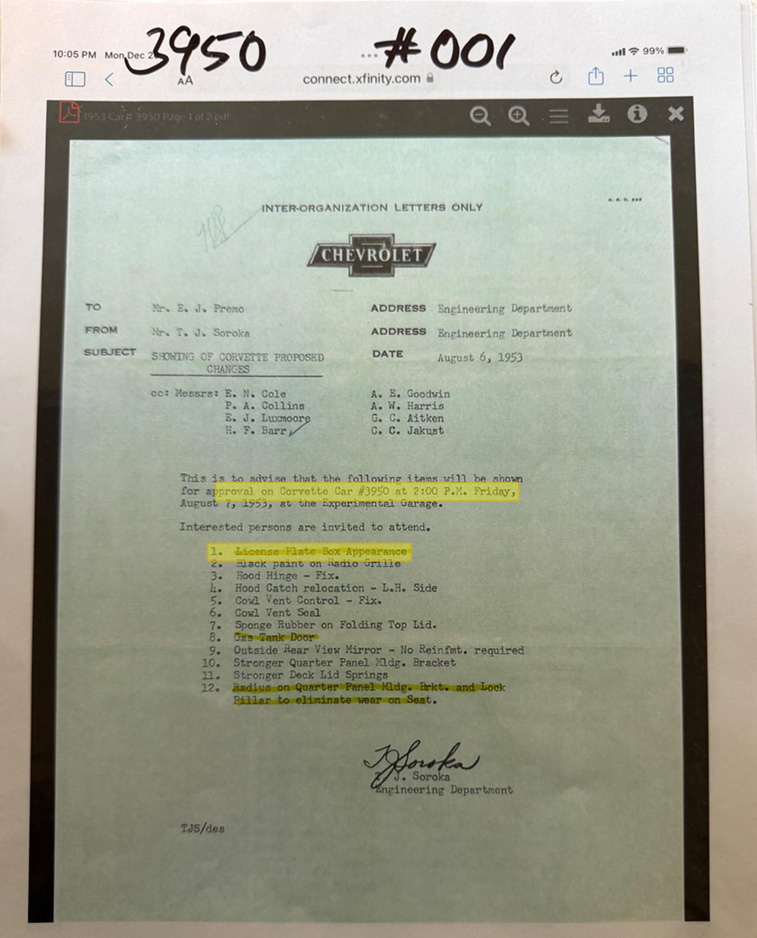 August 6, 1953 Memorandum