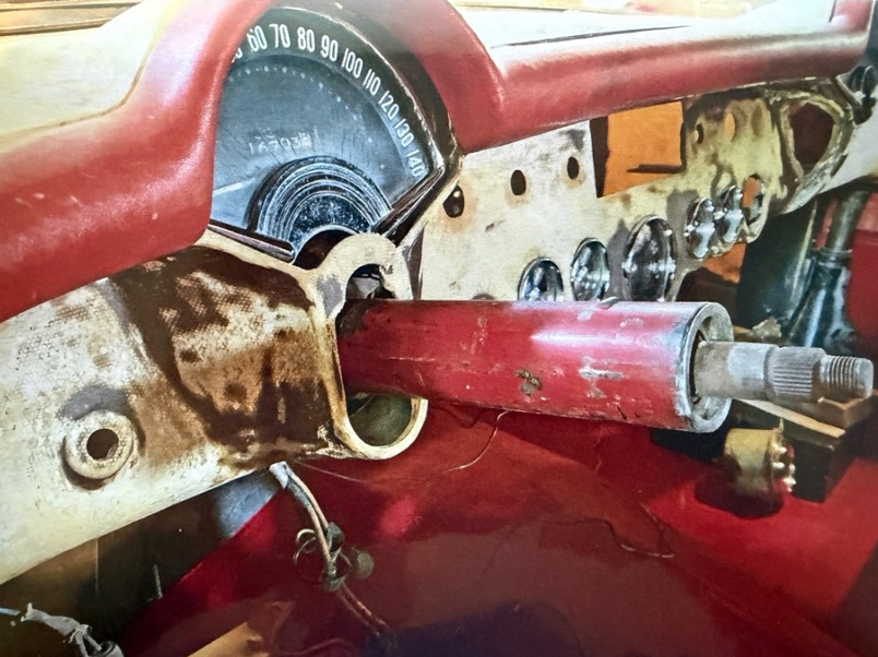 Steering Column in Corey's car
