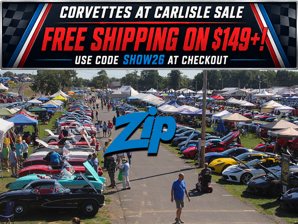 Zip Corvette's Annual Corvettes at Carlisle Sale Is Happening Now!