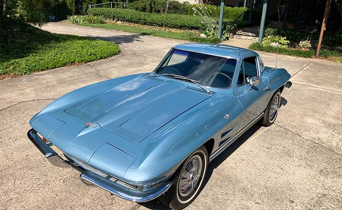 Corvettes for Sale: 39K-Mile 1964 Corvette Sting Ray Sport Coupe on Craigslist